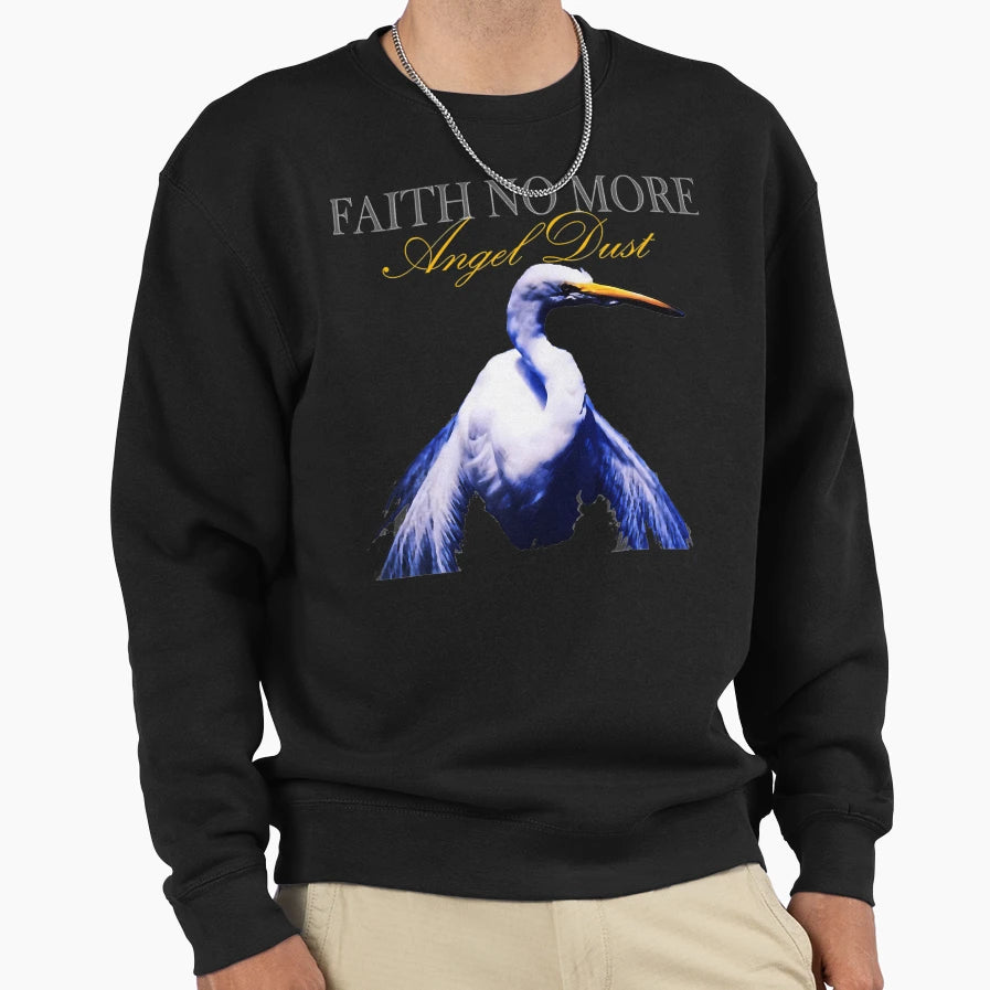 Faith No Mores Angel Sweatshirt - Graphic Print Men Women - T-Shirt, Sweatshirt, Hoodie