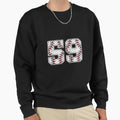 Baseball Number 59 Sweatshirt - Graphic Print Men Women - T-Shirt, Sweatshirt, Hoodie