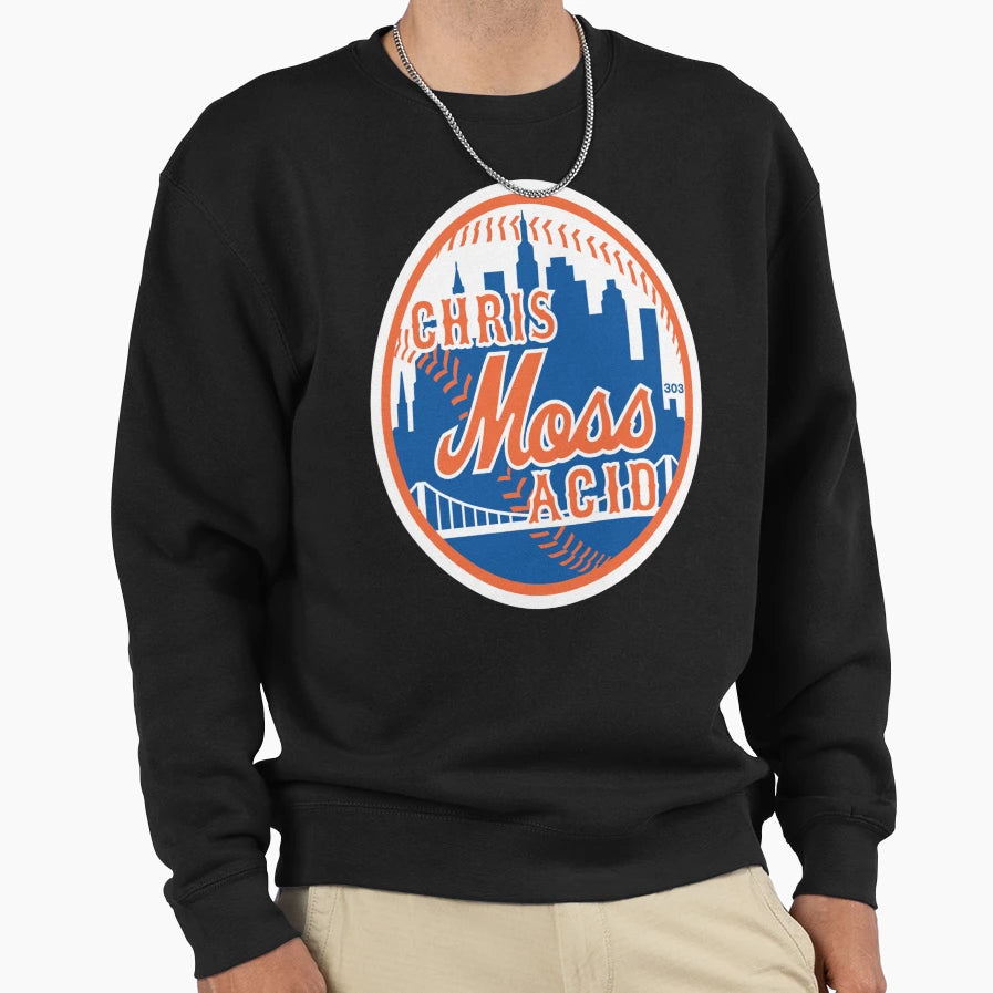 Chris Moss Acid Major League Acid Sweatshirt - Novelty Apparel for Adults - T-Shirt, Sweatshirt, Hoodie