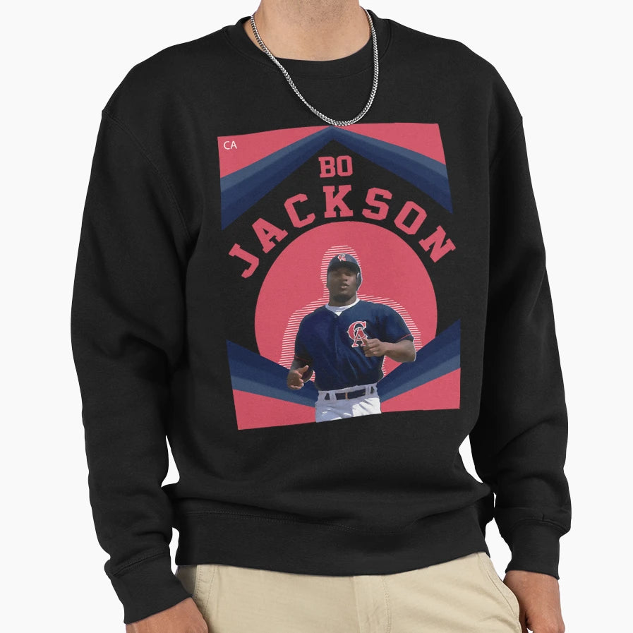Bo Sport Jackson Angels Sweatshirt - Unique Graphic for Adults - T-Shirt, Sweatshirt, Hoodie