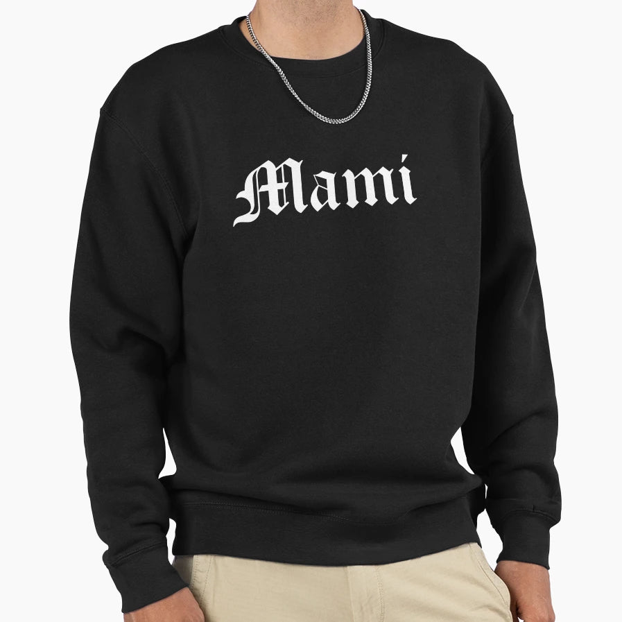 Mami Sweatshirt - Minimalist Print for Adults - T-Shirt, Sweatshirt, Hoodie