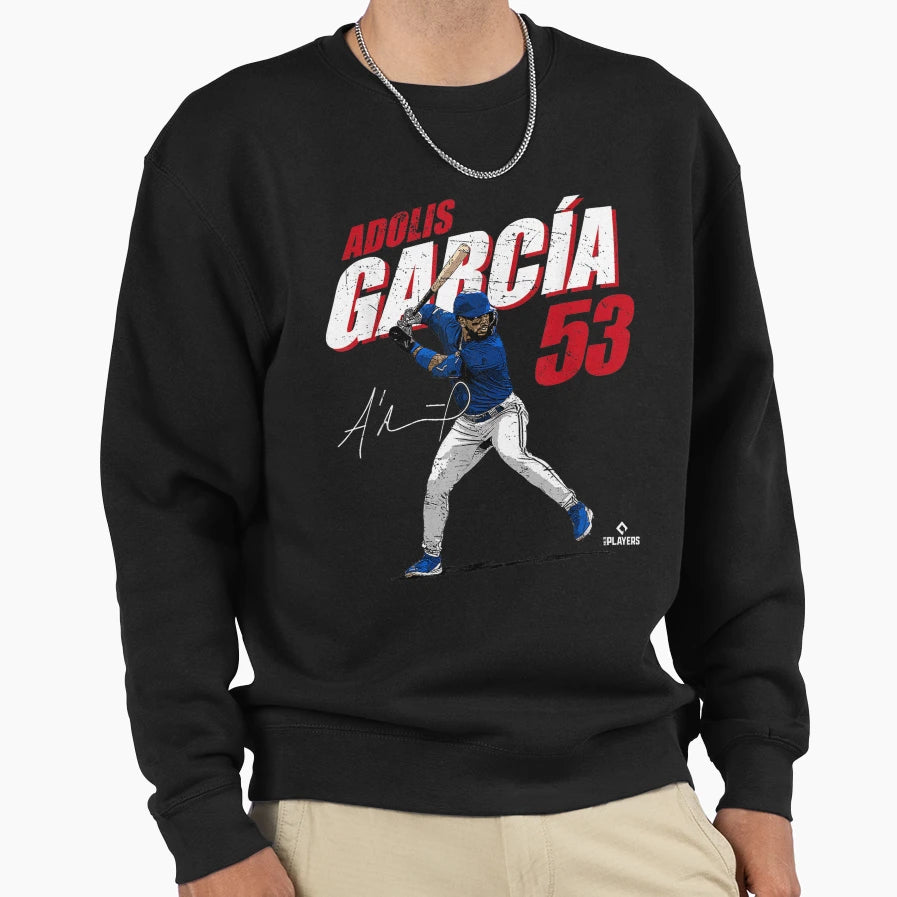 Adolis Garcia 53 Sweatshirt - Streetwear Style for Adults - T-Shirt, Sweatshirt, Hoodie