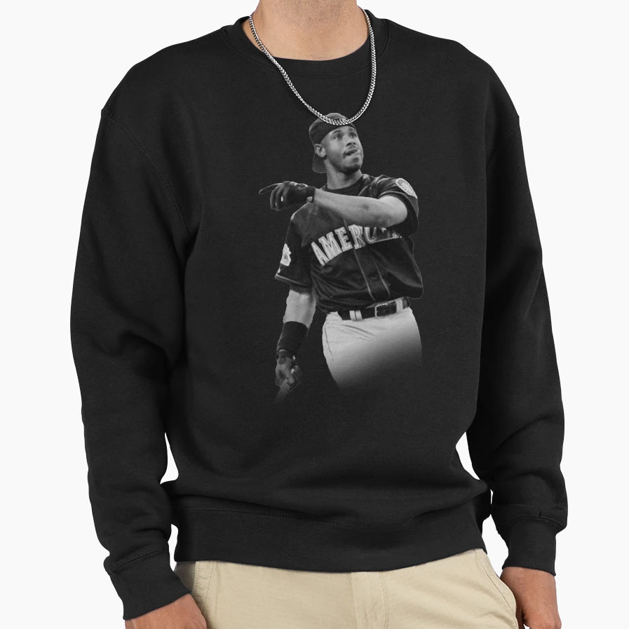 Ken Griffey Jr Sweatshirt - Minimalist Print for Adults - T-Shirt, Sweatshirt, Hoodie