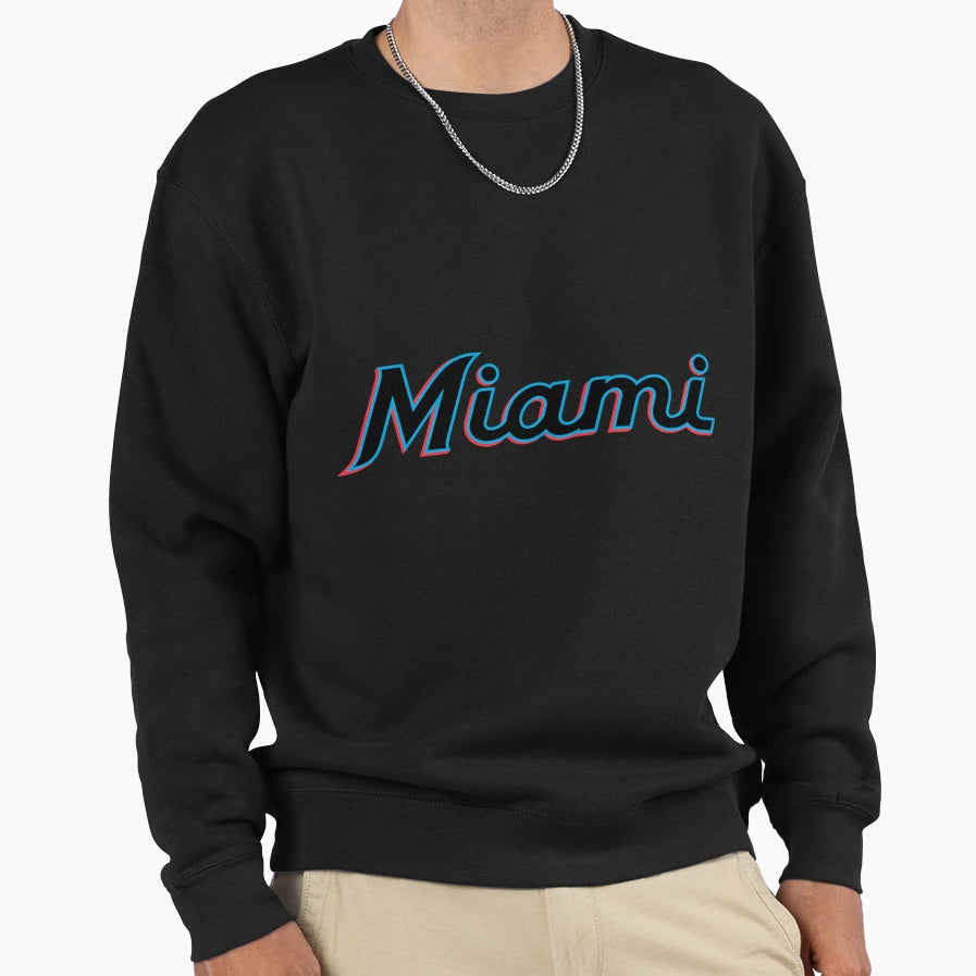 Best Seller Miami Marlin S Logo Sweatshirt - Streetwear Style for Adults - T-Shirt, Sweatshirt, Hoodie