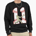 11 Baseball Lover Sweatshirt - Minimalist Print Unisex - T-Shirt, Sweatshirt, Hoodie