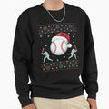Baseball Funny Baseball Sweatshirt - Minimalist Print Men Women - T-Shirt, Sweatshirt, Hoodie