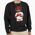 Nelson Cruz 23 Texas Baseball Sweatshirt - Fun Novelty Design for Adults - T-Shirt, Sweatshirt, Hoodie