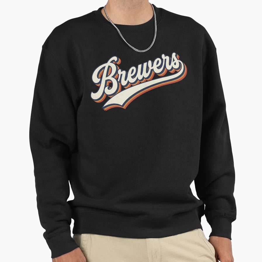 Brewers Script Logo Beer Lover Brewing T-Shirt - Trendy Graphic for Adults - T-Shirt, Sweatshirt, Hoodie