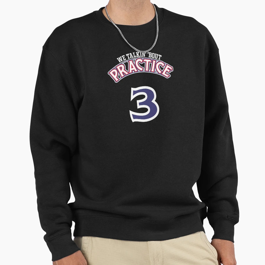 Allen Iverson 3 Fan Sweatshirt - Novelty Apparel Unisex - T-Shirt, Sweatshirt, Hoodie