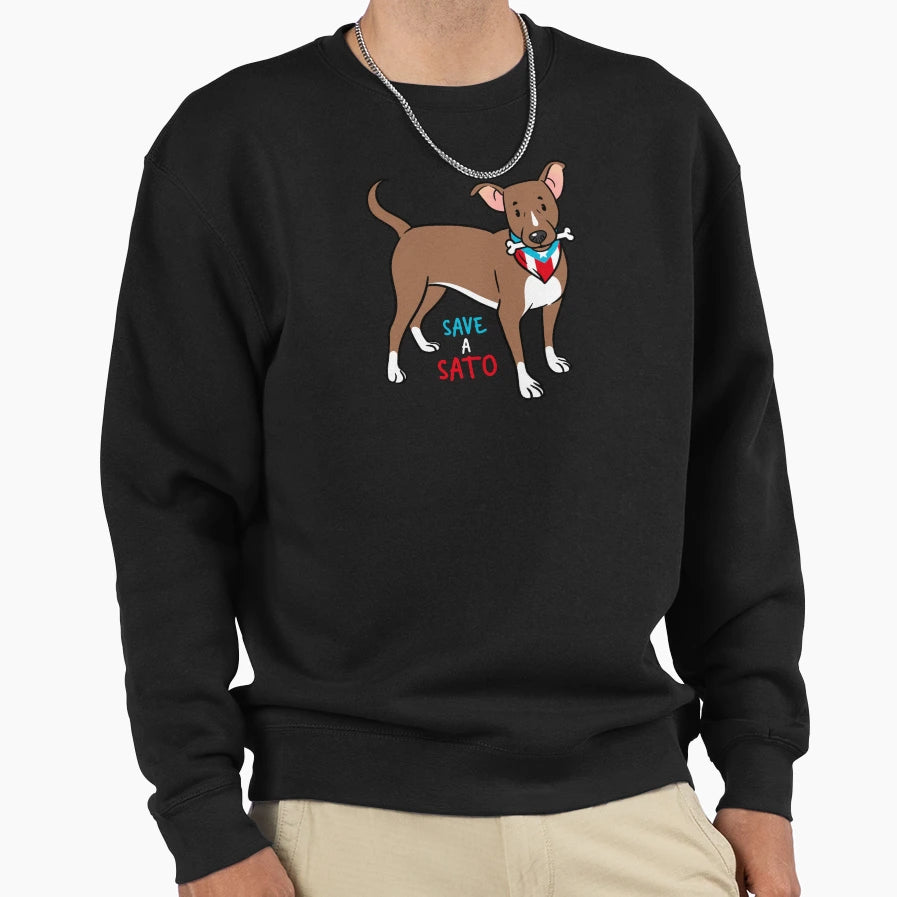 Save Sato Sweatshirt - Unique Graphic for Adults - T-Shirt, Sweatshirt, Hoodie