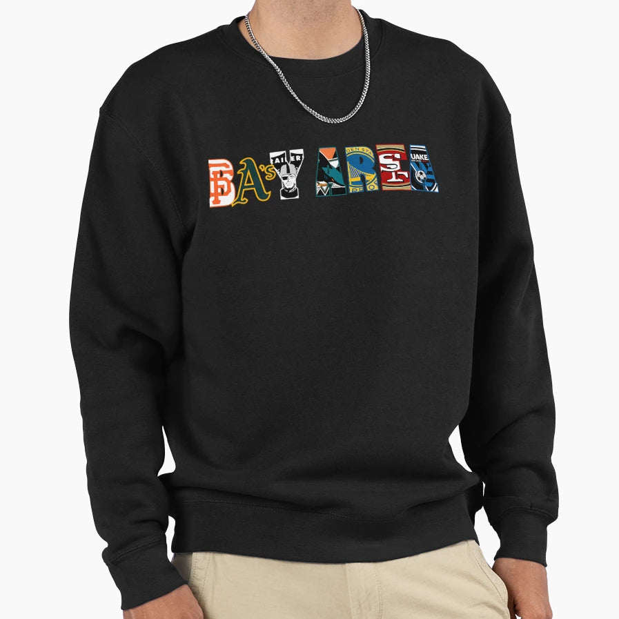Bay Area Logo Sweatshirt - Streetwear Style Men Women - T-Shirt, Sweatshirt, Hoodie