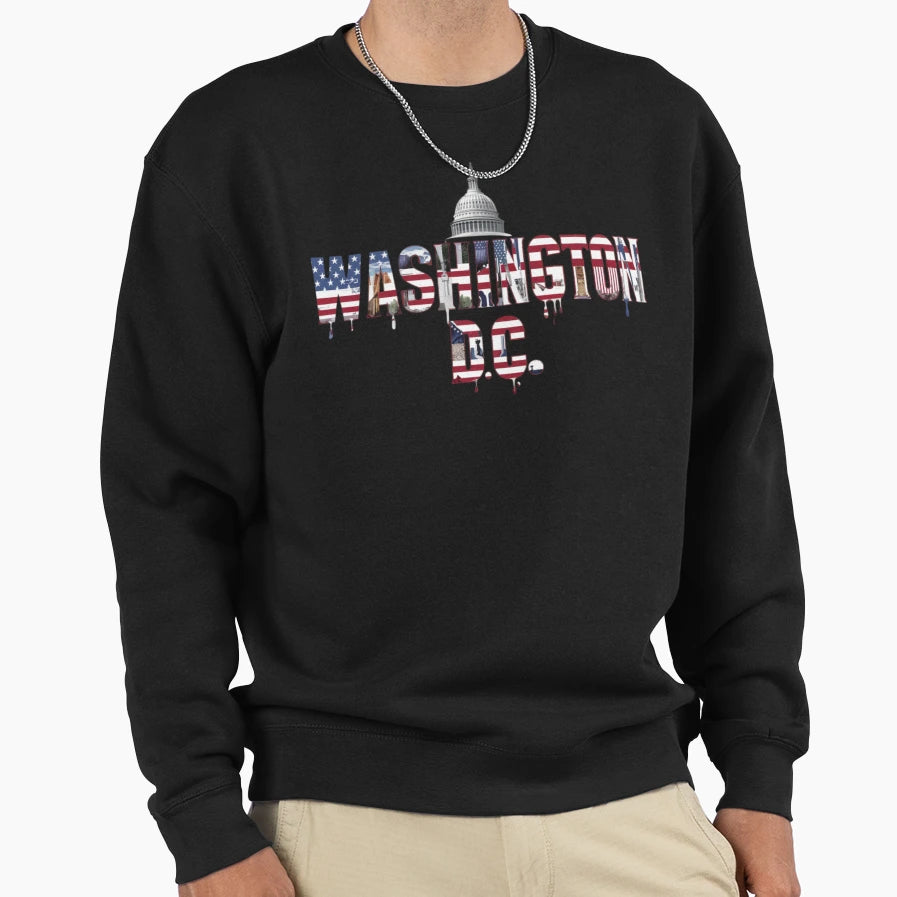 Falcon88 Washington D C Sweatshirt - Graphic Print Men Women - T-Shirt, Sweatshirt, Hoodie