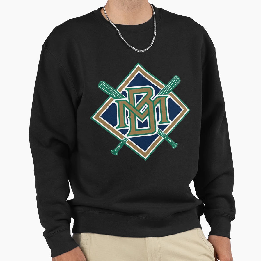 Brwer Milwaukees Sweatshirt - Trendy Graphic for Adults - T-Shirt, Sweatshirt, Hoodie