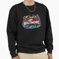 Baltimore Sweatshirt - Graphic Print Men Women - T-Shirt, Sweatshirt, Hoodie