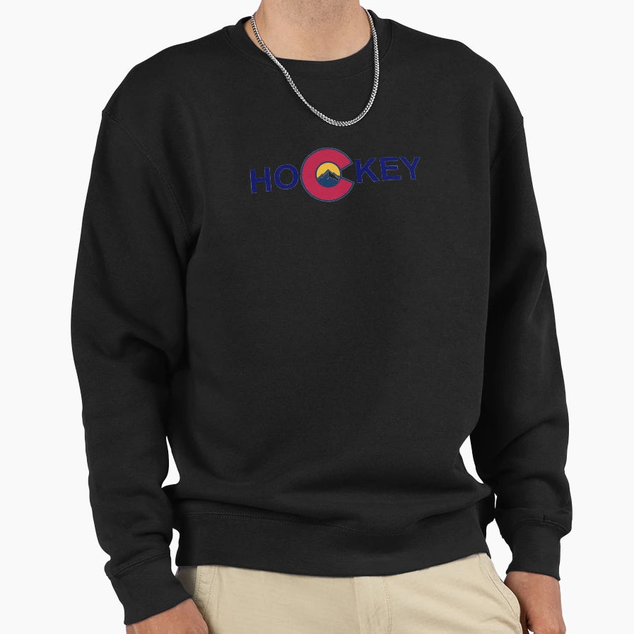 Colorado Hockey Sweatshirt - Unique Graphic Unisex - T-Shirt, Sweatshirt, Hoodie