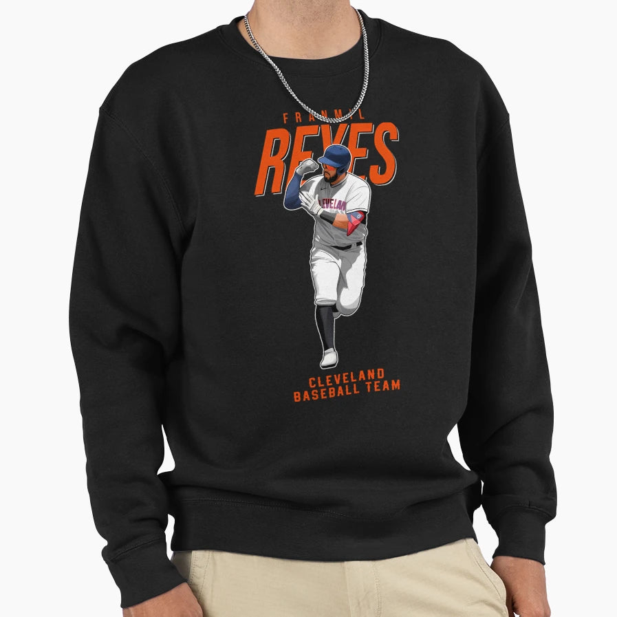 Franmil Reyes 32 Cleveland Baseball Team Sweatshirt - Graphic Print Unisex - T-Shirt, Sweatshirt, Hoodie