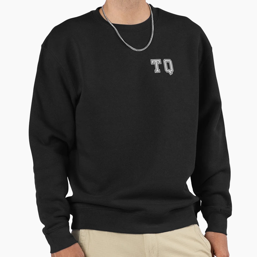 T Q Varsity Initials Varsity Sweatshirt - Casual Everyday Wear for Adults - T-Shirt, Sweatshirt, Hoodie
