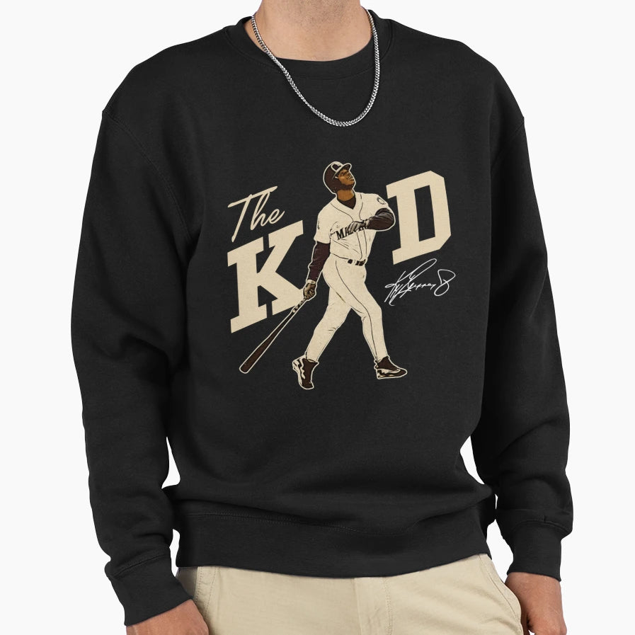 Ken Griffey Jr Basketball Legend Sweatshirt - Streetwear Style Unisex - T-Shirt, Sweatshirt, Hoodie