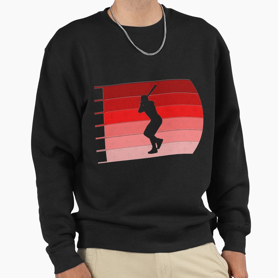 Baseball Sweatshirt - Custom Art Print for Adults - T-Shirt, Sweatshirt, Hoodie