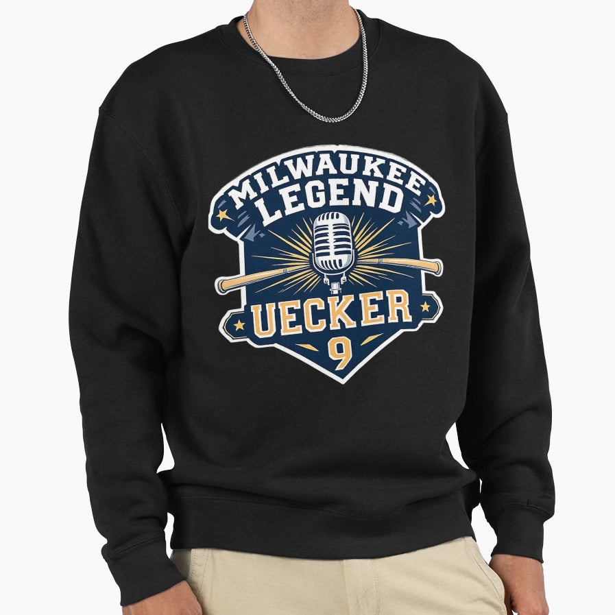 Legendary Bob Uecker Milwaukees Pride Sweatshirt - Streetwear Style Unisex - T-Shirt, Sweatshirt, Hoodie
