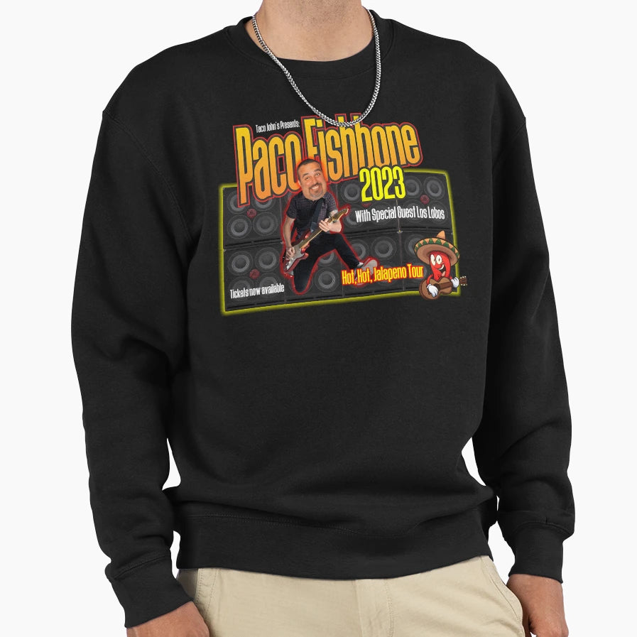 Paco Concert Sweatshirt - Fun Novelty Design for Adults - T-Shirt, Sweatshirt, Hoodie