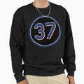 Casey Stengel 37 Jersey Number Sweatshirt - Minimalist Print for Adults - T-Shirt, Sweatshirt, Hoodie