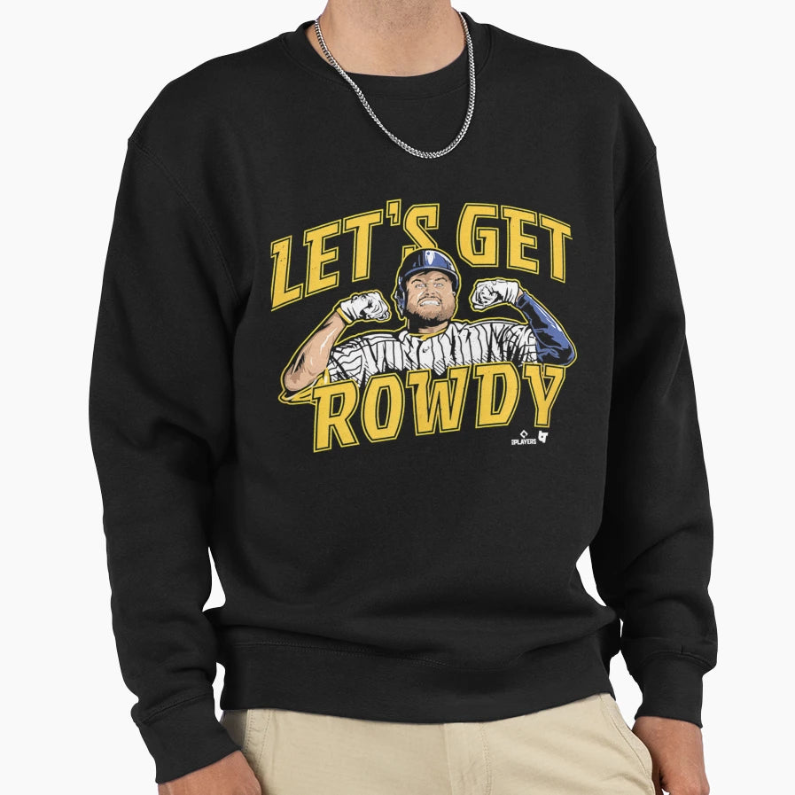 Officially Licensed Rowdy Tellez Lets Sweatshirt - Custom Art Print Unisex - T-Shirt, Sweatshirt, Hoodie
