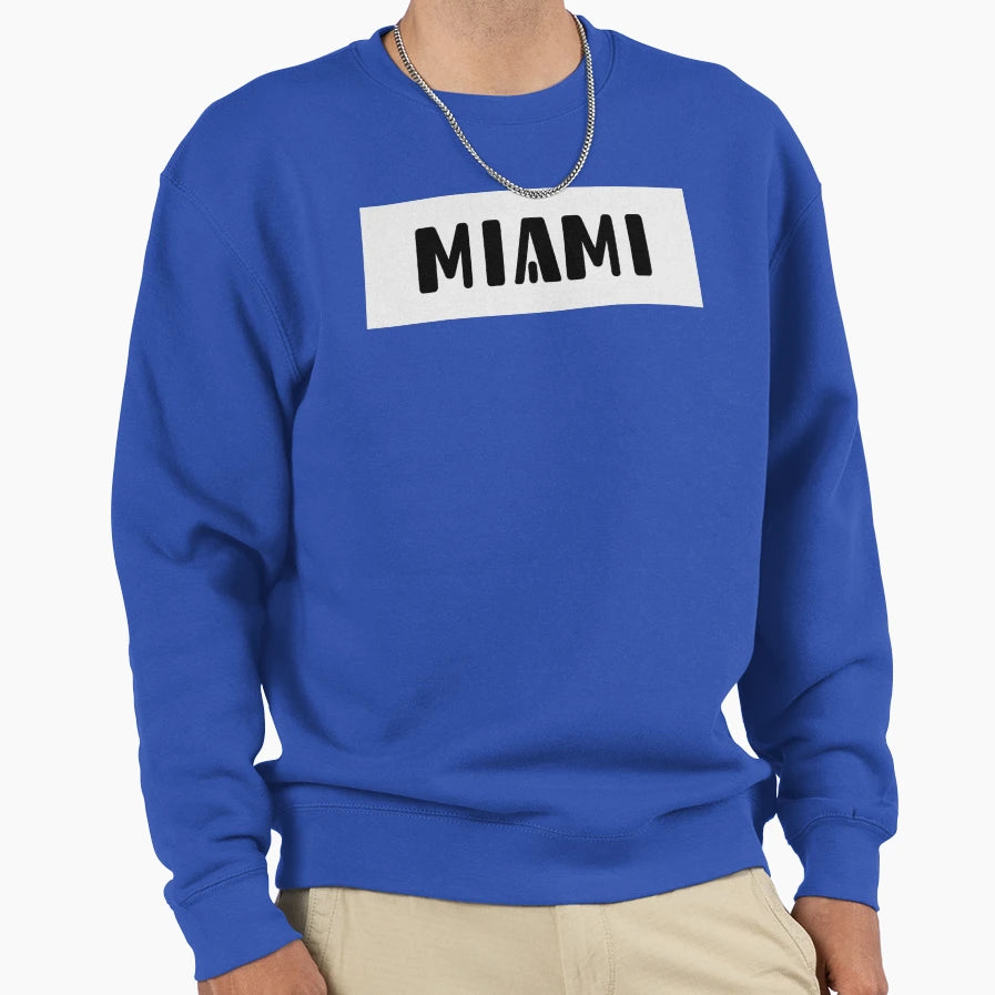 Miami Sweatshirt - Aesthetic Graphic Unisex - T-Shirt, Sweatshirt, Hoodie