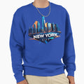 New York City Logo Sweatshirt - Casual Everyday Wear Men Women - T-Shirt, Sweatshirt, Hoodie