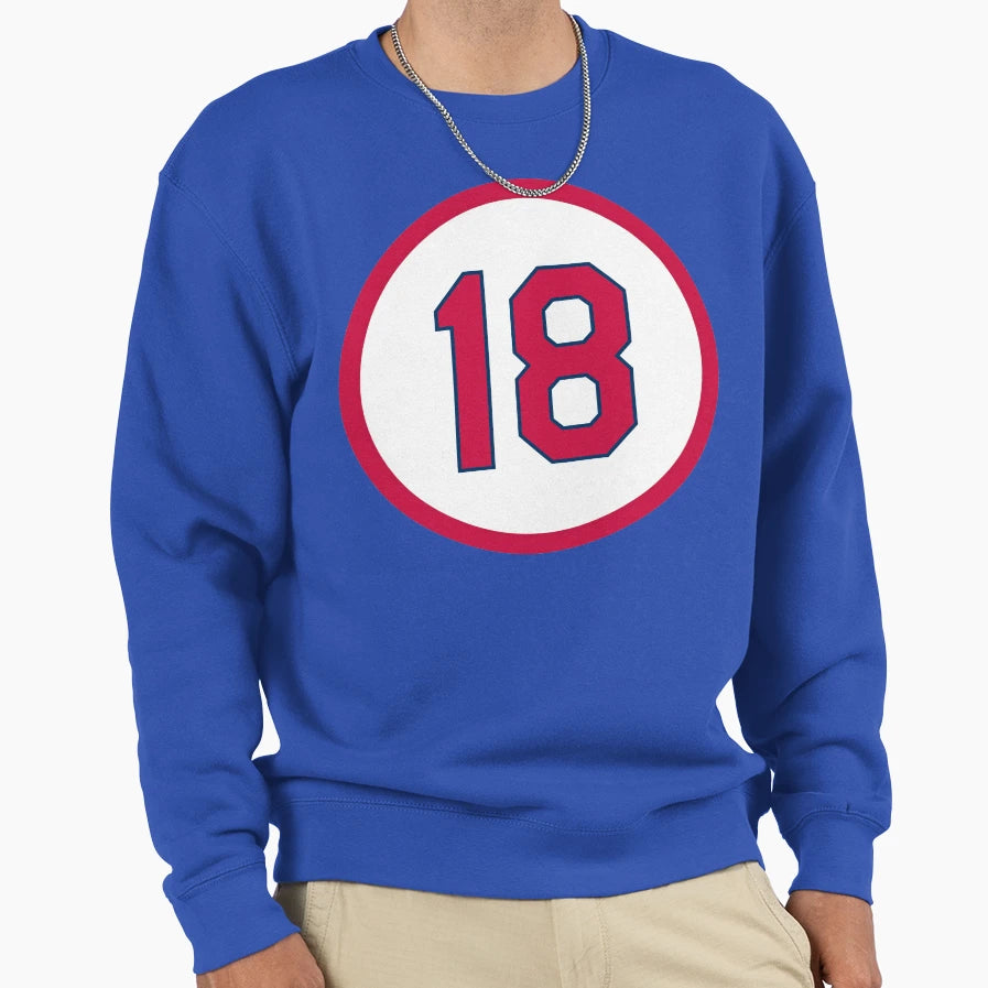 Carlos Martinez 18 Jersey Number Sweatshirt - Trendy Graphic Unisex - T-Shirt, Sweatshirt, Hoodie