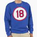 Carlos Martinez 18 Jersey Number Sweatshirt - Trendy Graphic Unisex - T-Shirt, Sweatshirt, Hoodie