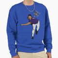 Randy Johnson Hits Bird Sweatshirt - Trendy Graphic for Adults - T-Shirt, Sweatshirt, Hoodie