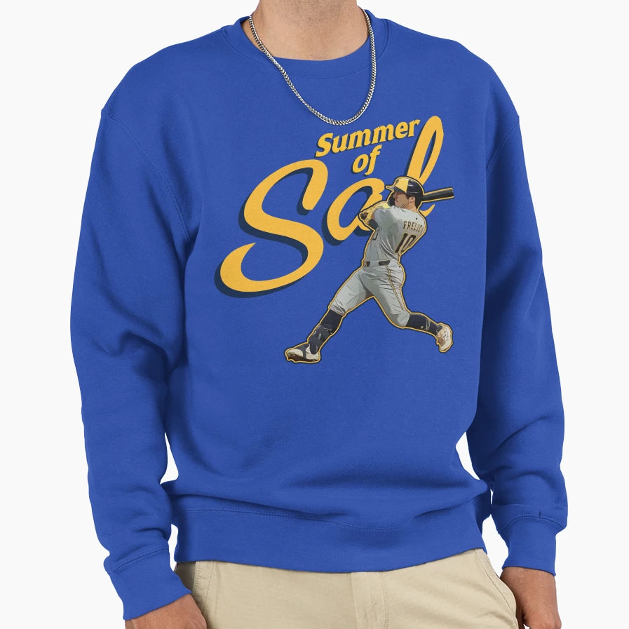 Summer Sal Sweatshirt - Trendy Graphic for Adults - T-Shirt, Sweatshirt, Hoodie