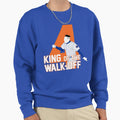 King Walkoff Blue Sweatshirt - Graphic Print for Adults - T-Shirt, Sweatshirt, Hoodie