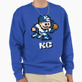 Kansas City 8 Bit Player Initials Sweatshirt - Aesthetic Graphic for Adults - T-Shirt, Sweatshirt, Hoodie