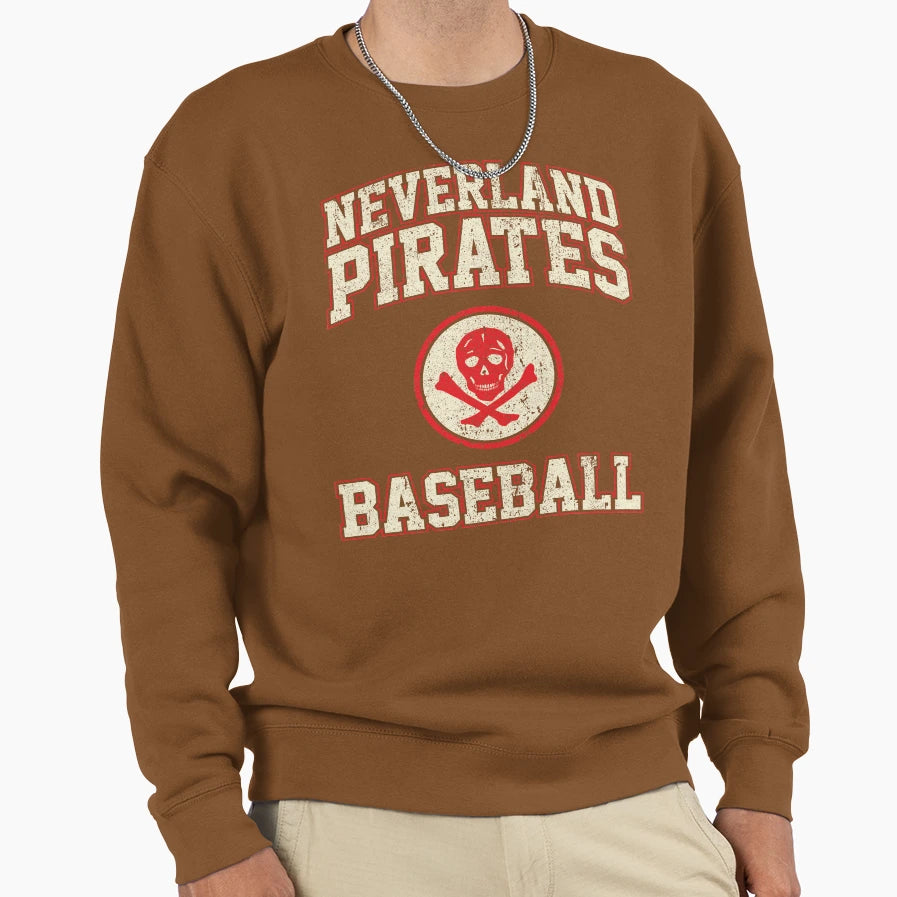 Neverland Pirates Baseball Variant Sweatshirt - Aesthetic Graphic Unisex - T-Shirt, Sweatshirt, Hoodie