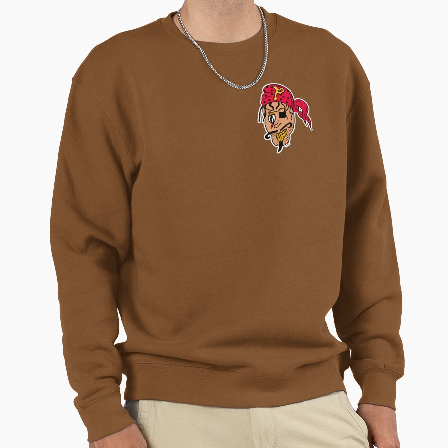 Pitty Pirate Sweatshirt - Trendy Graphic Men Women - T-Shirt, Sweatshirt, Hoodie