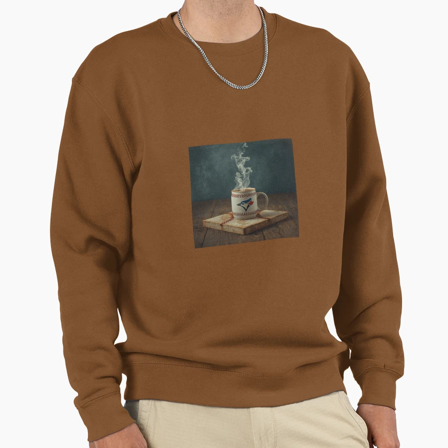 Born Ready Blue Jays Baseball Sweatshirt - Aesthetic Graphic for Adults - T-Shirt, Sweatshirt, Hoodie