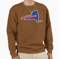 Buffalo New York Sweatshirt - Fun Novelty Design for Adults - T-Shirt, Sweatshirt, Hoodie