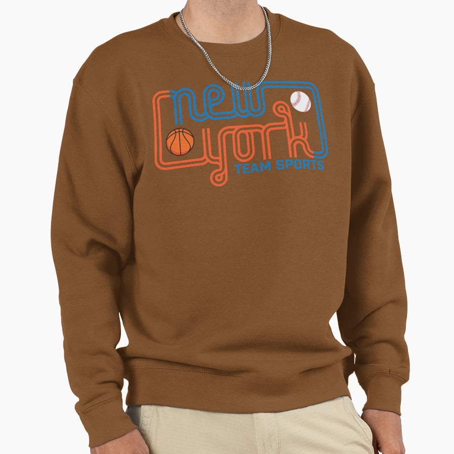 New York Sports Sweatshirt - Fun Novelty Design Unisex - T-Shirt, Sweatshirt, Hoodie