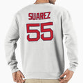 Ranger Suarez 55 Red Sox Sweatshirt - Streetwear Style for Adults - T-Shirt, Sweatshirt, Hoodie