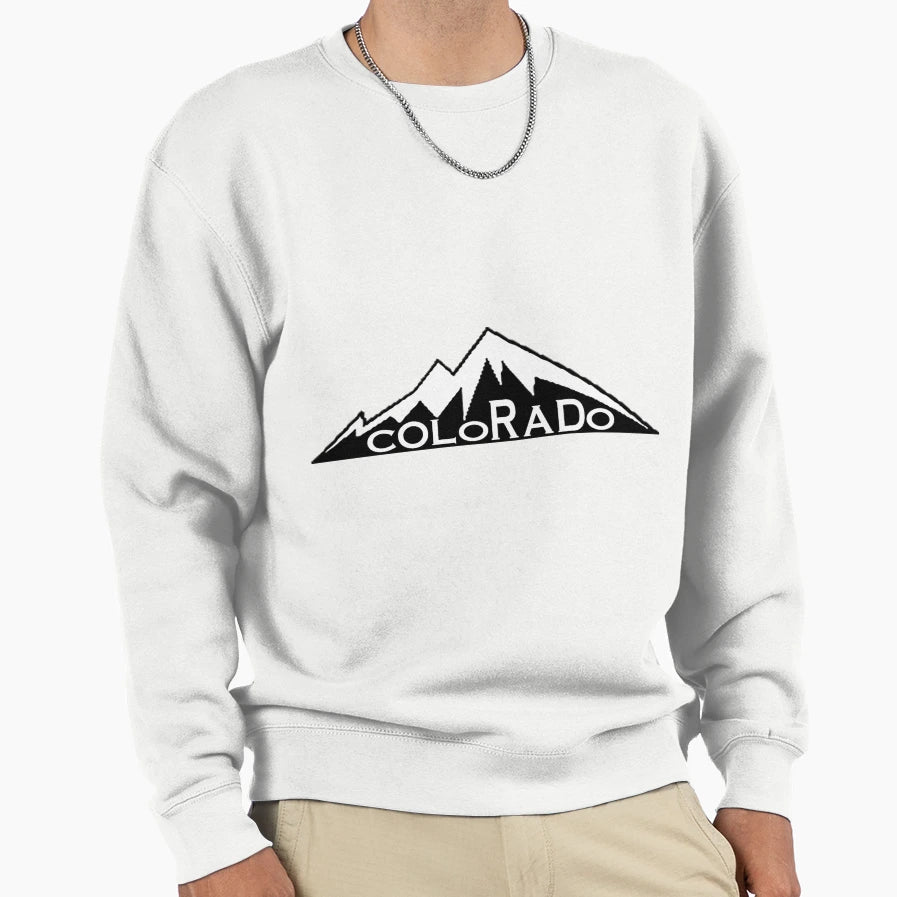 Colorado Sweatshirt - Minimalist Print for Adults - T-Shirt, Sweatshirt, Hoodie