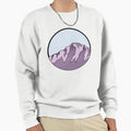 Mount Timpanogos Mountain Utah Blue Sweatshirt - Custom Art Print Unisex - T-Shirt, Sweatshirt, Hoodie