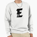 Personalized Baseball Initial E Sweatshirt - Fun Novelty Design Men Women - T-Shirt, Sweatshirt, Hoodie