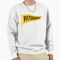 Pittsburgh Pennant Sweatshirt - Graphic Print Unisex - T-Shirt, Sweatshirt, Hoodie