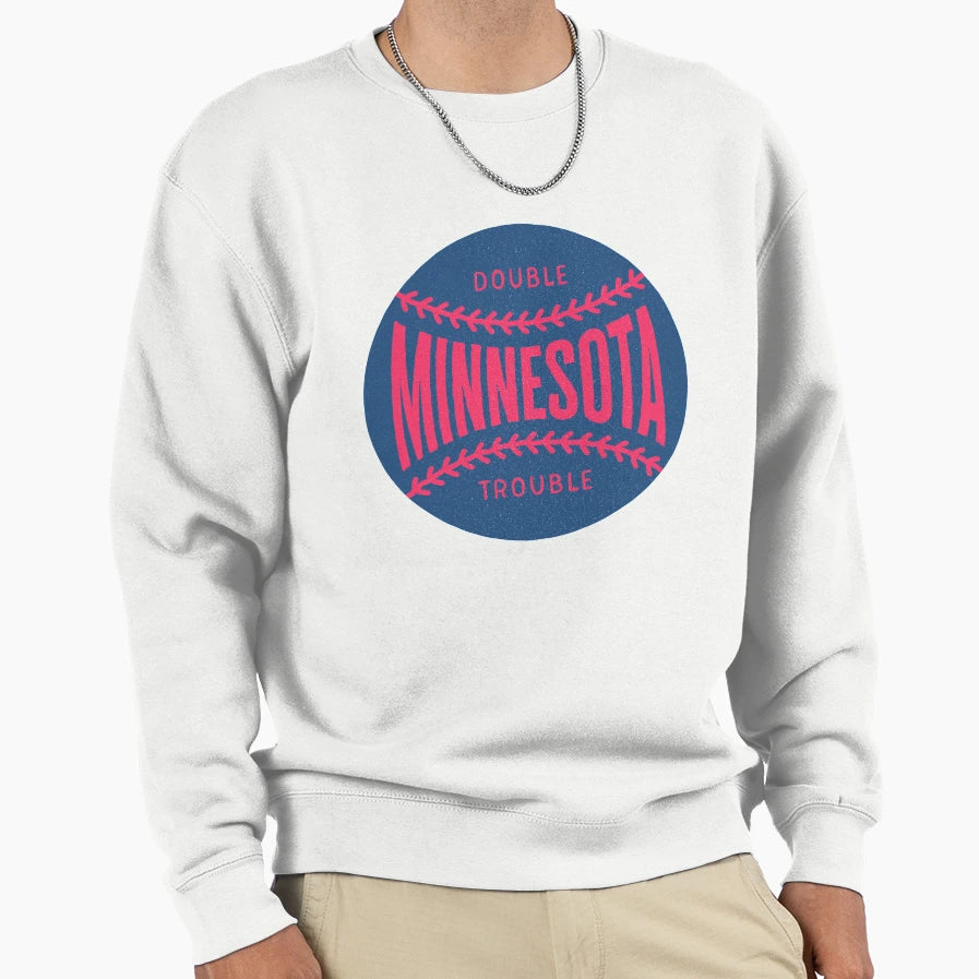 Minnesota Baseball Ball Stitching Sweatshirt - Novelty Apparel Men Women - T-Shirt, Sweatshirt, Hoodie