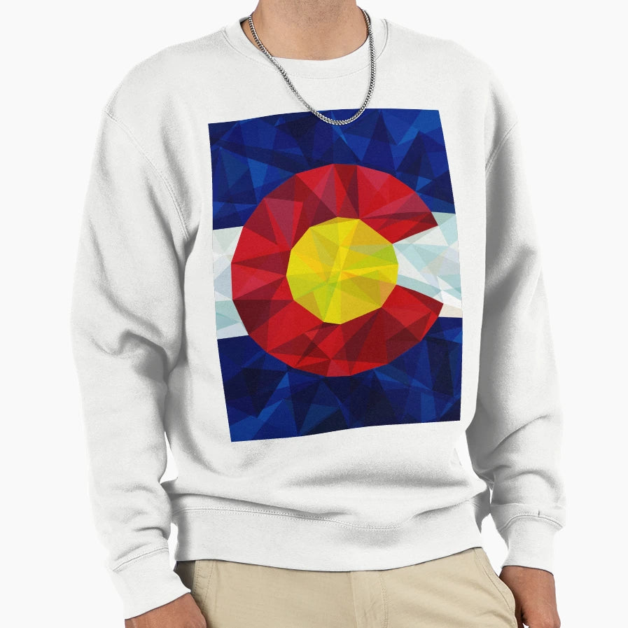 Colorado Sweatshirt - Custom Art Print Men Women - T-Shirt, Sweatshirt, Hoodie
