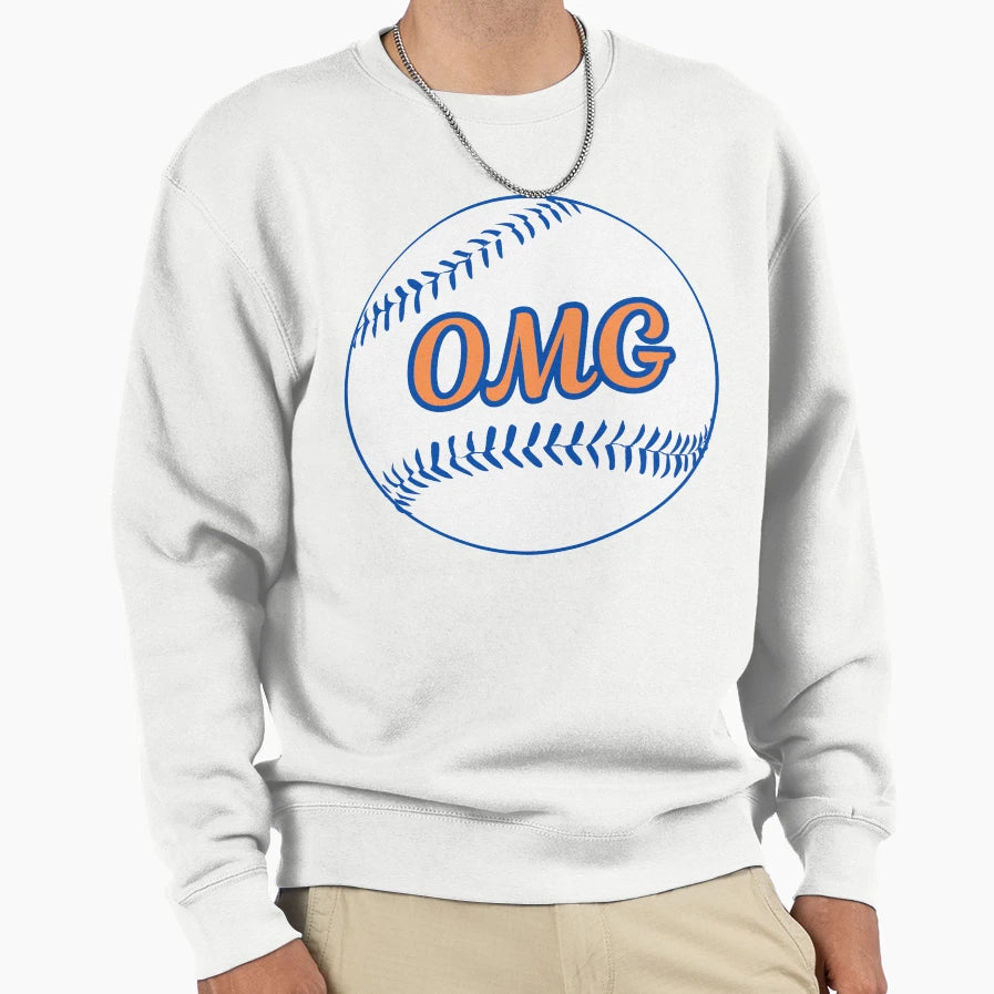 Omg Ball Blue Sweatshirt - Unique Graphic Men Women - T-Shirt, Sweatshirt, Hoodie