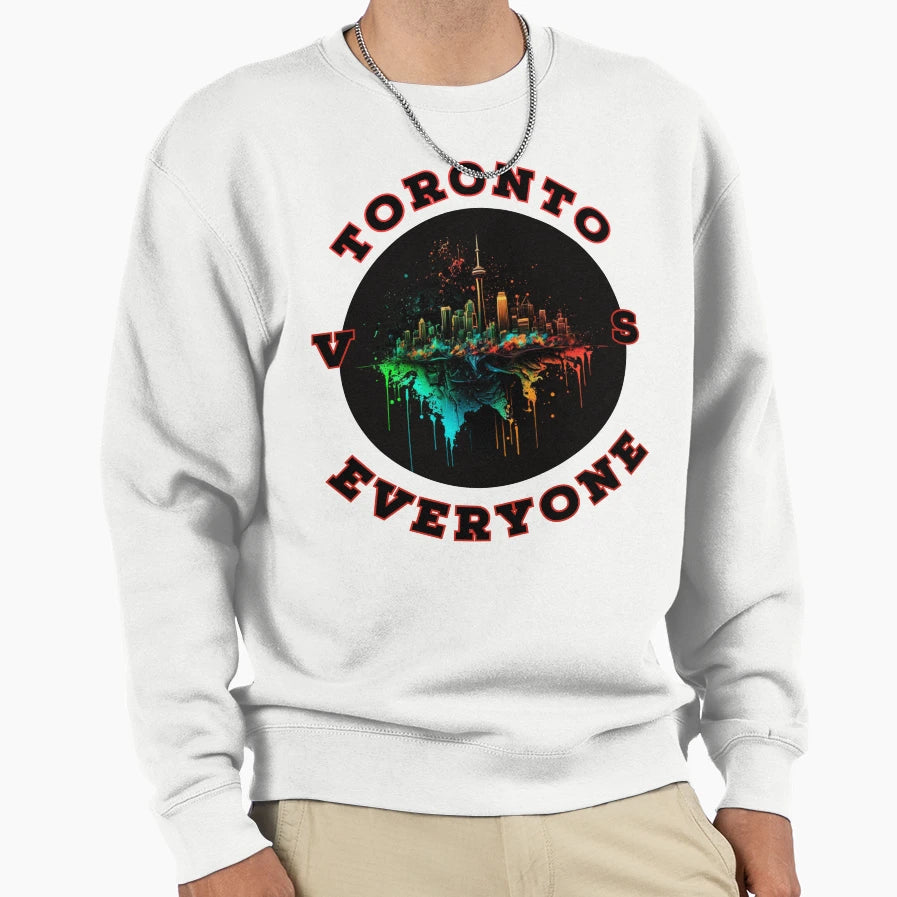 Toronto City Landscape Cntower We Sweatshirt - Streetwear Style Unisex - T-Shirt, Sweatshirt, Hoodie