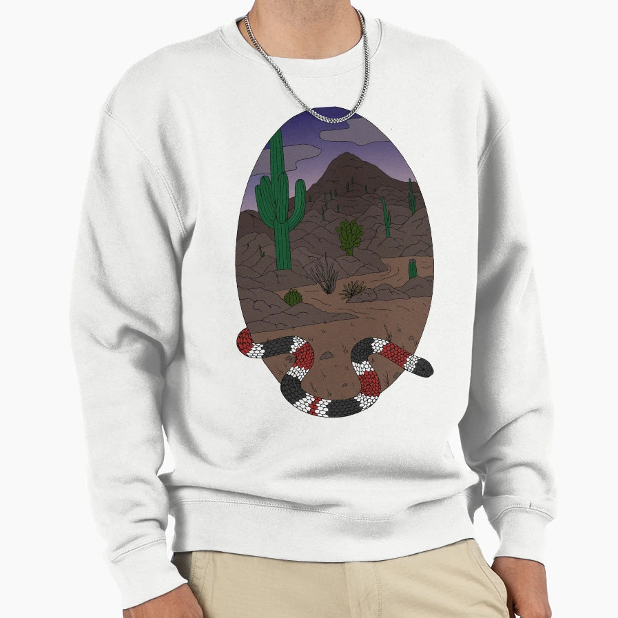 Sonoran Coral Snake Micruroides Sweatshirt - Streetwear Style for Adults - T-Shirt, Sweatshirt, Hoodie